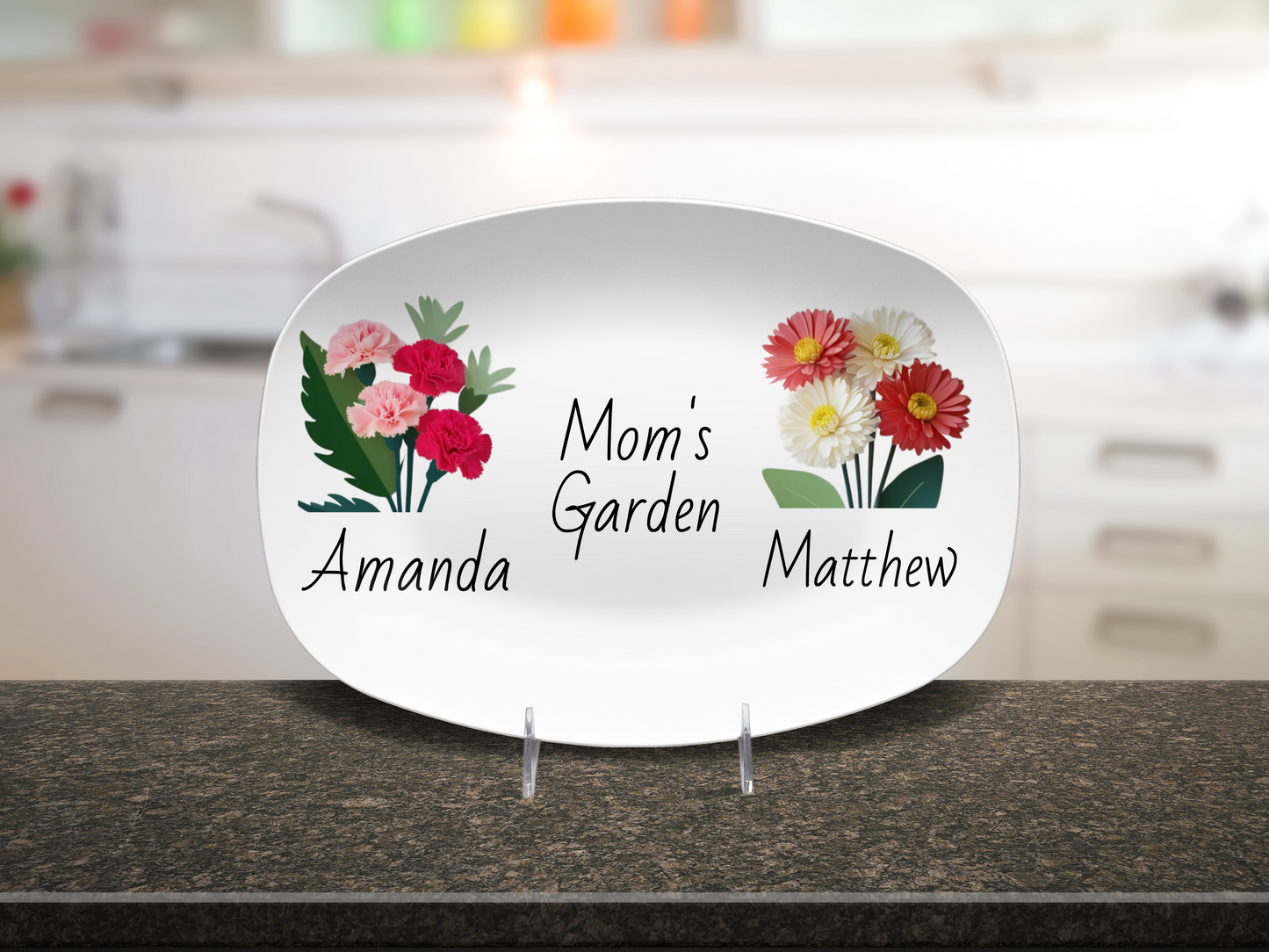 Mom's Garden Platter