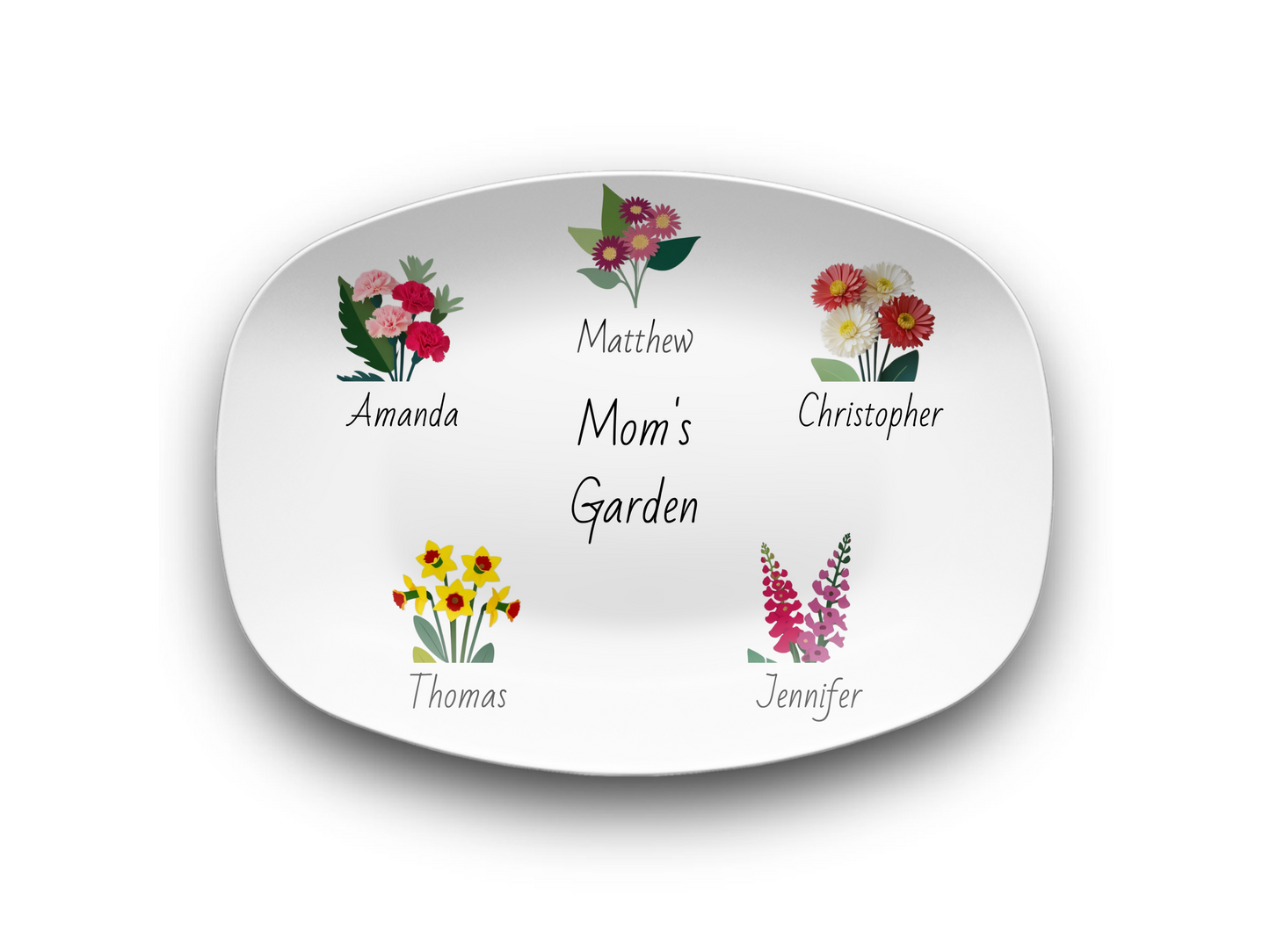 Mom's Garden Platter
