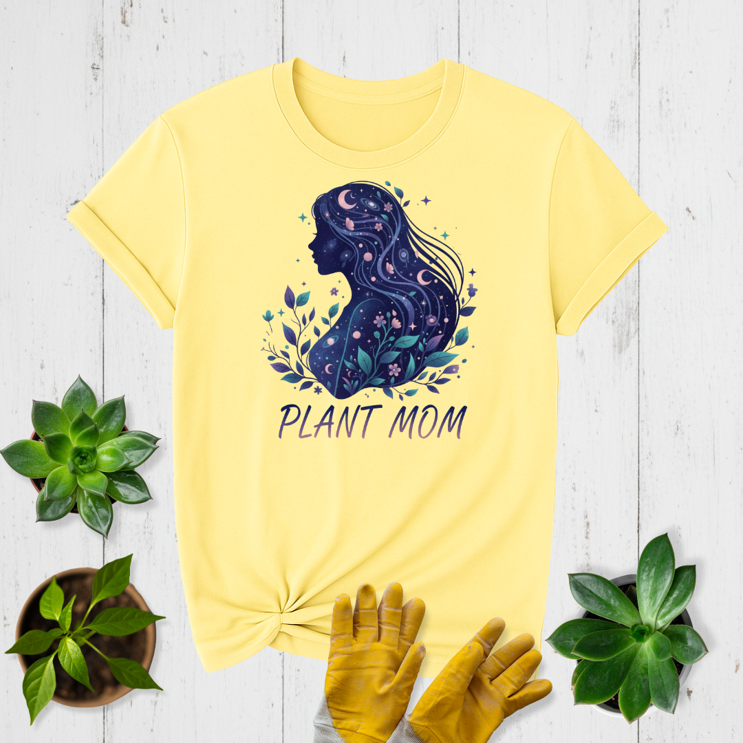 Cosmic Plant Mom T-shirt