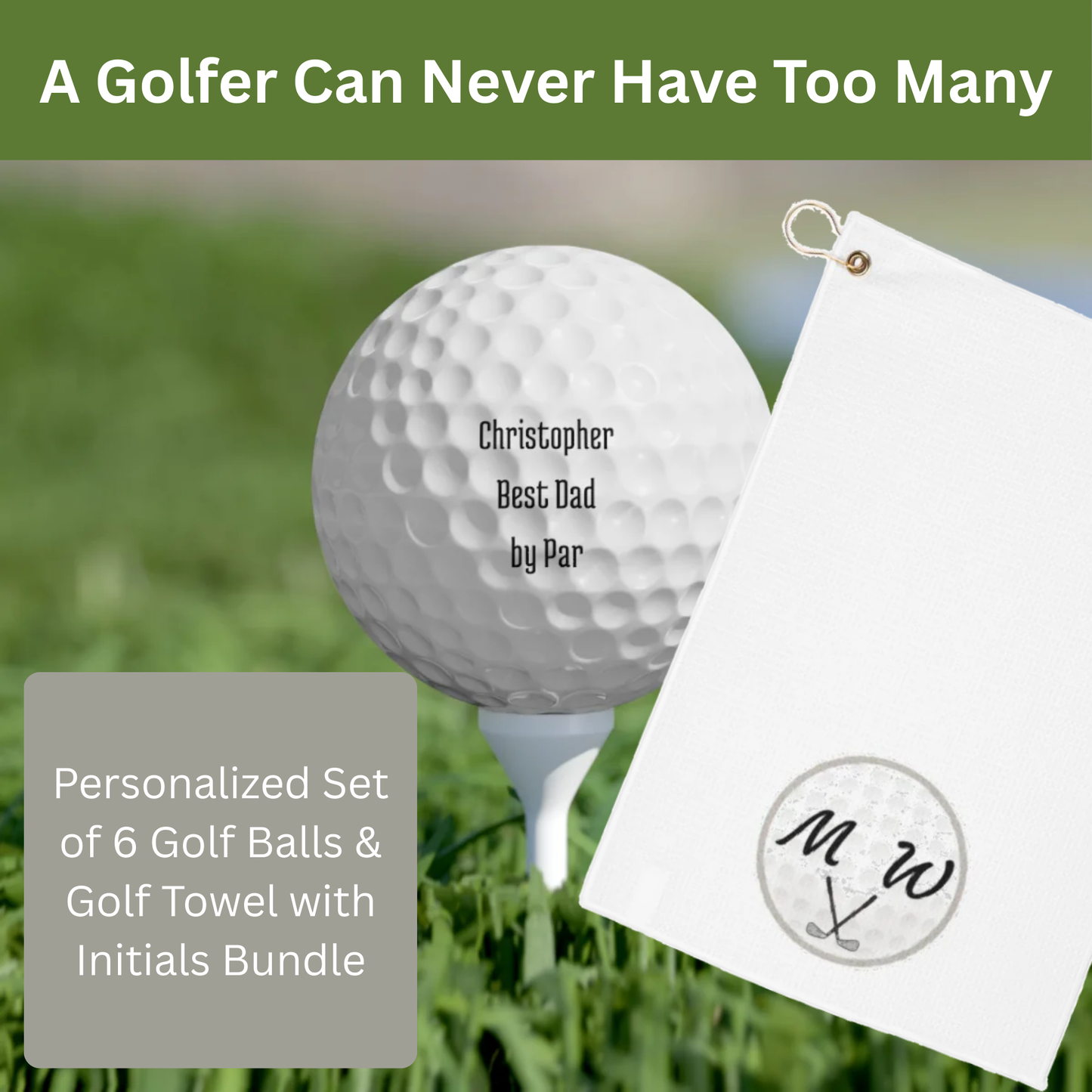 Personalized Golf Essentials for Dad