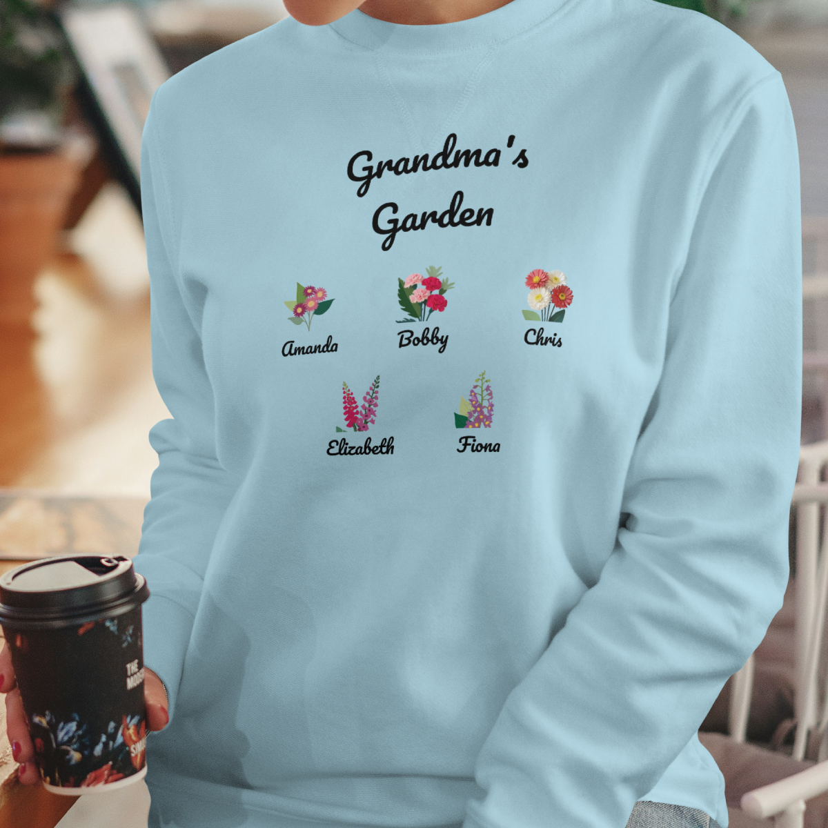 Grandma's Garden Sweatshirt (1-5)