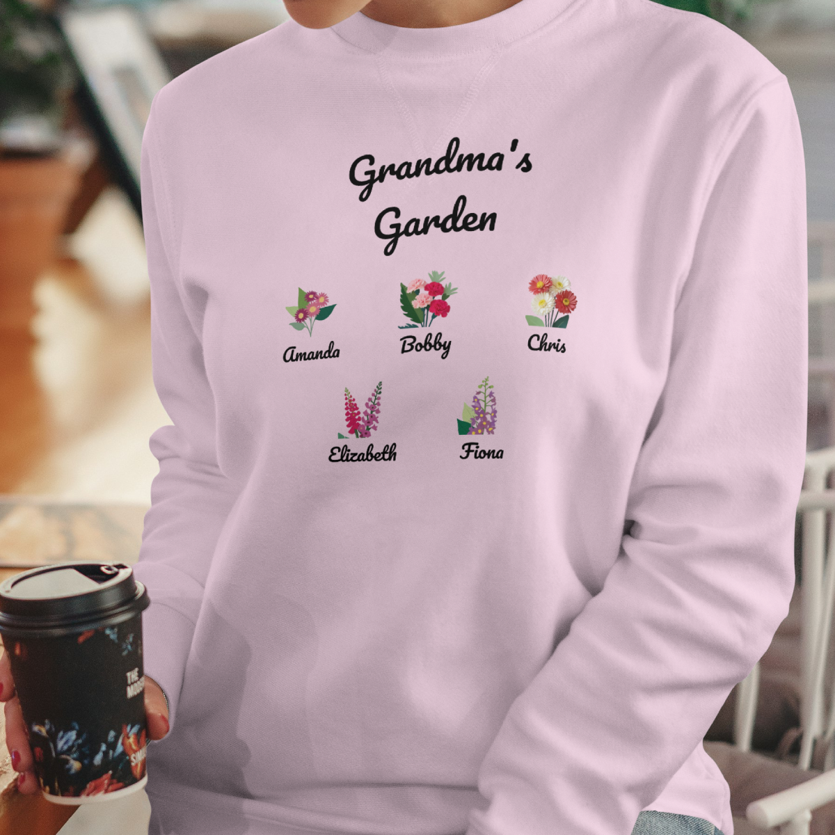 Grandma's Garden Sweatshirt (1-5)
