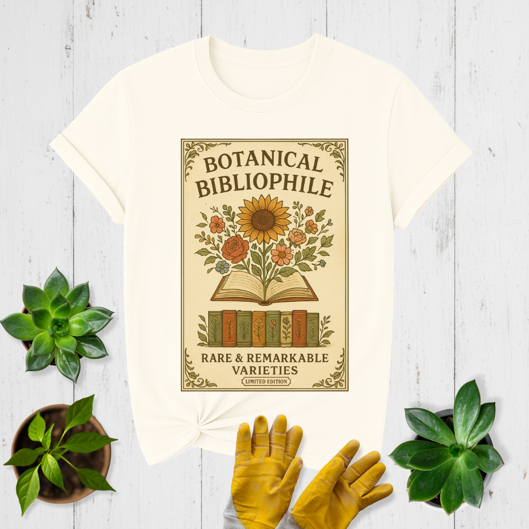 Botanical Bibliophile T-shirt