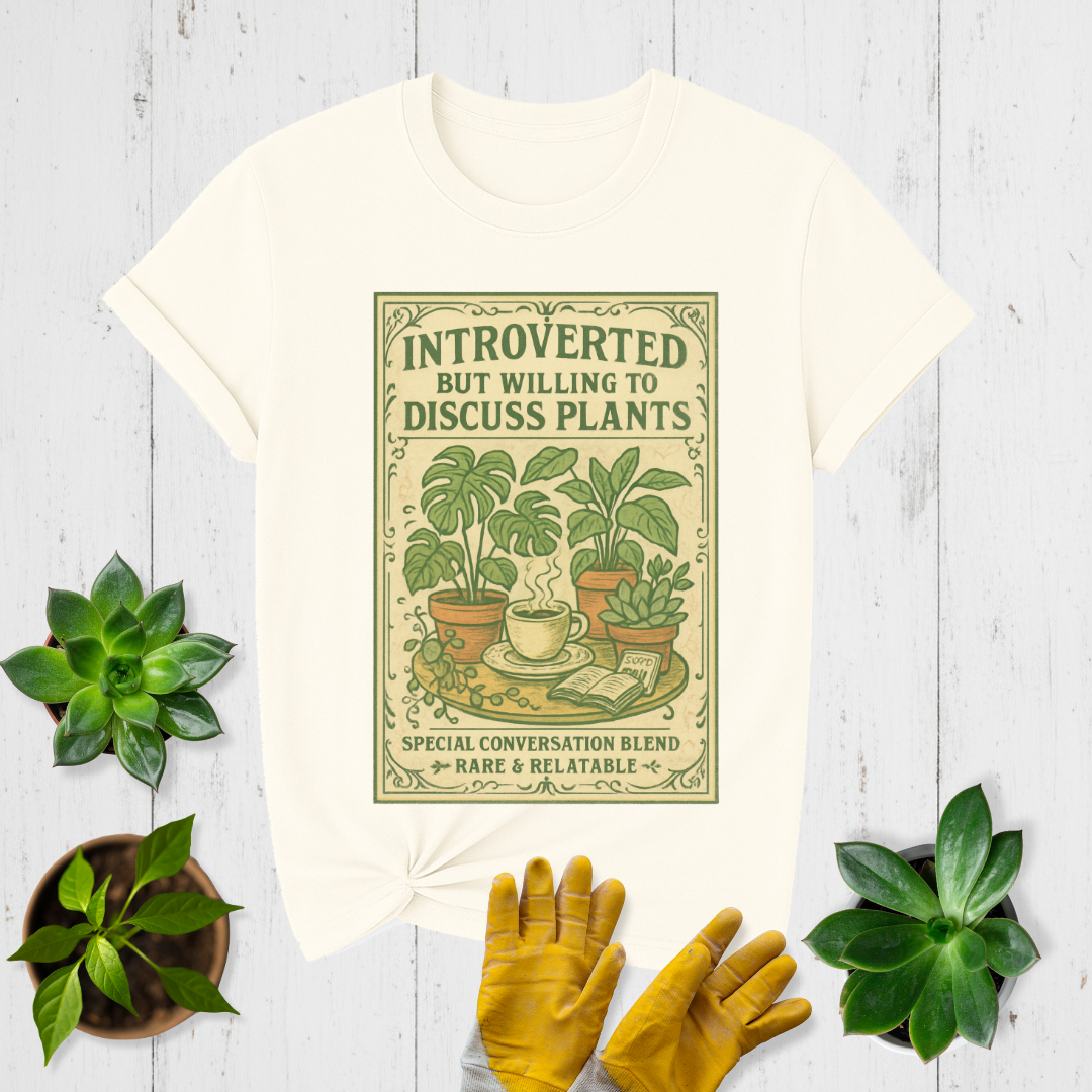 Introverted (with coffee) T-shirt