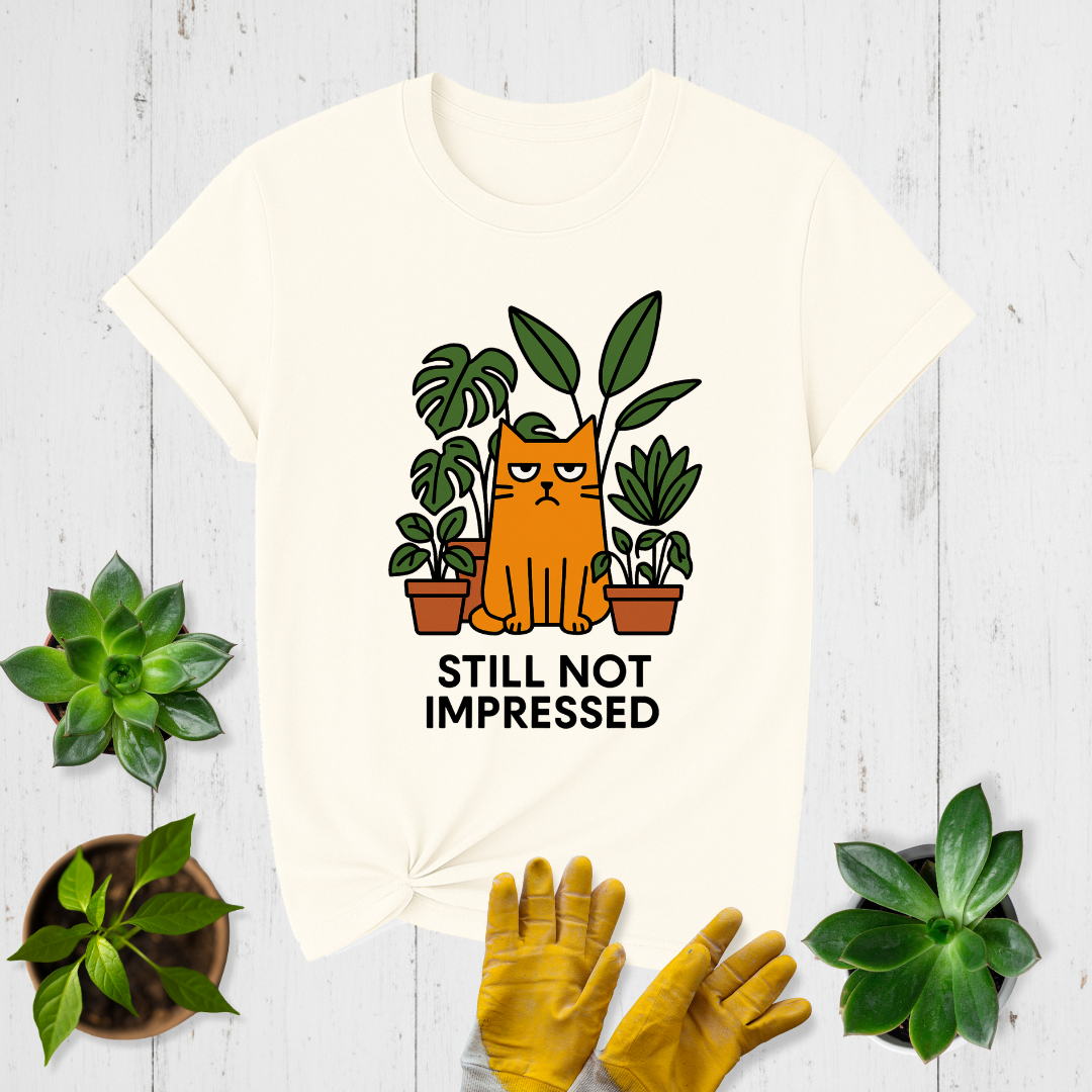 Sir Sproutsalot "Still Not Impressed" T-shirt