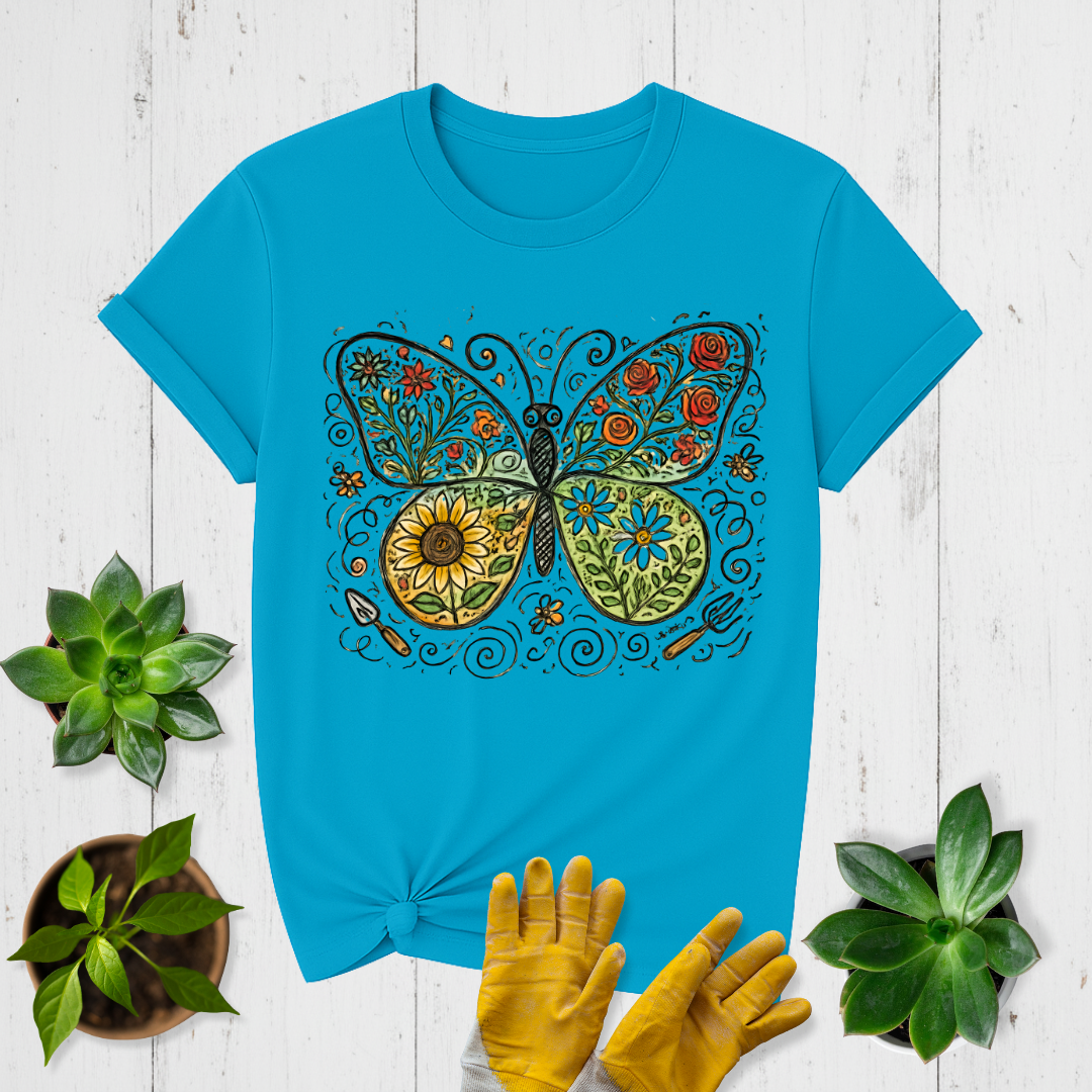 Butterfly Blooms T-shirt