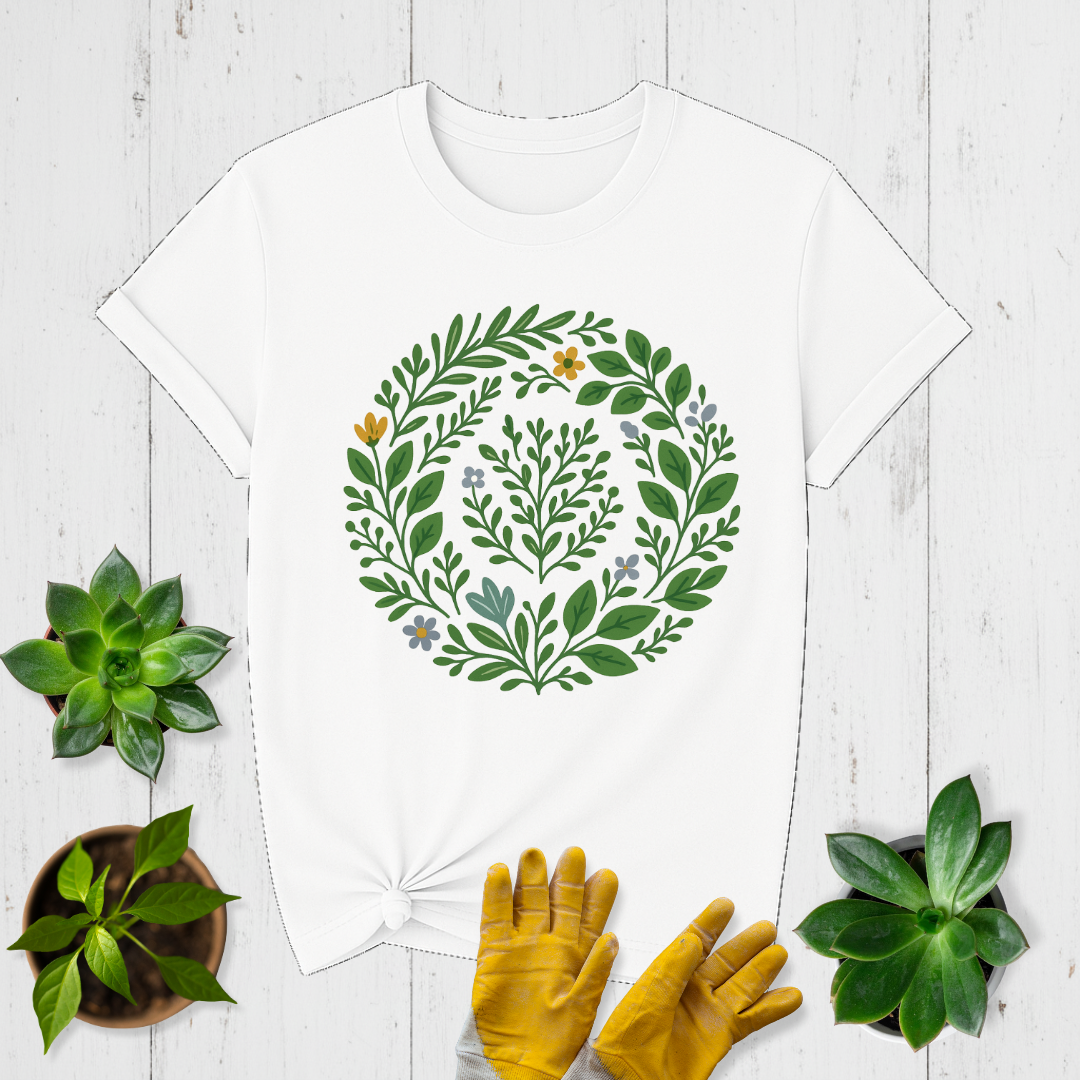 Circular Herb Garden T-shirt