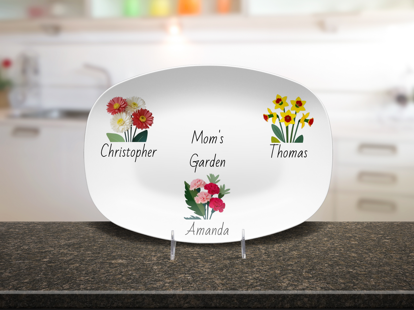 Mom's Garden Platter