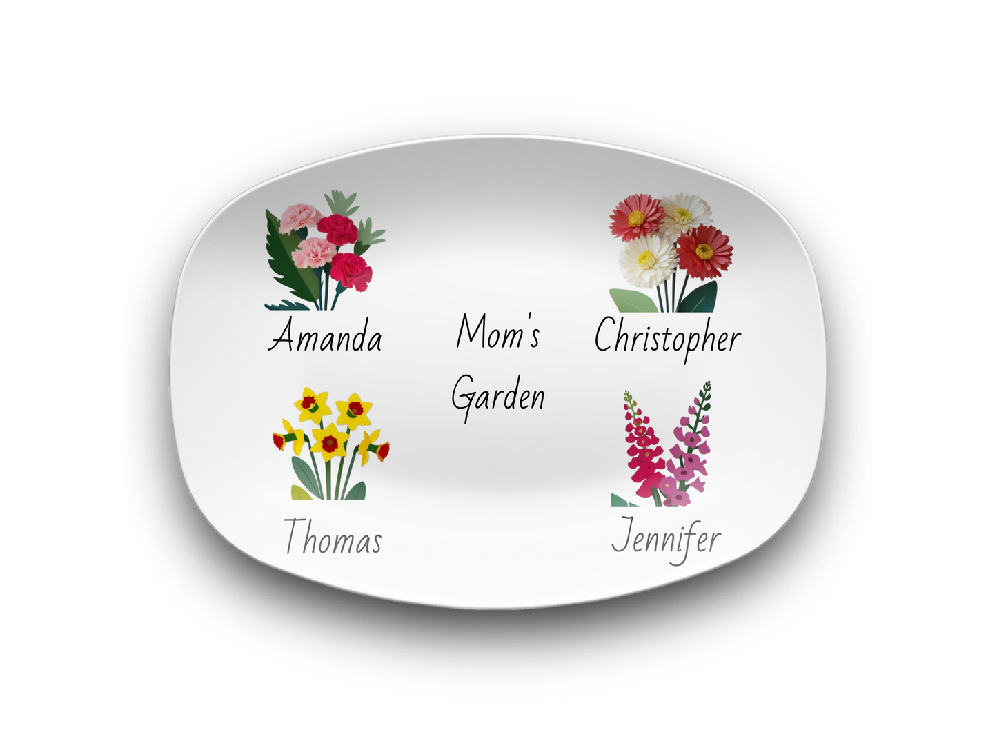 Mom's Garden Platter