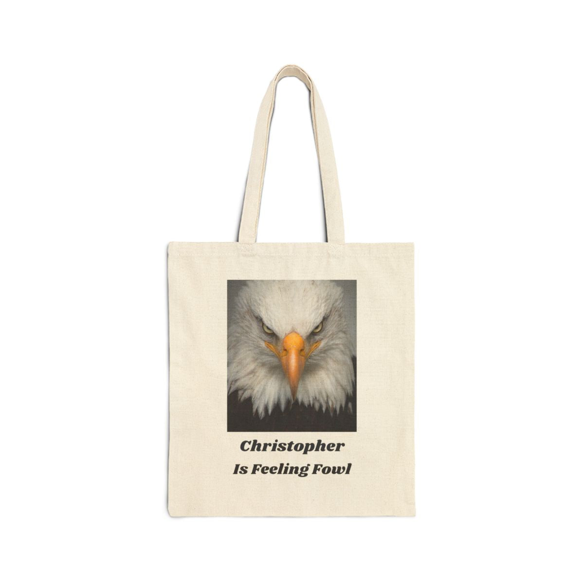 Personalized Eagle Feeling Fowl Tote