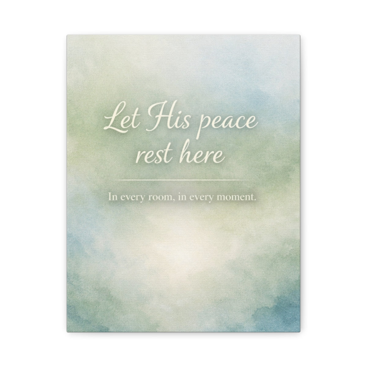 Peace for Everyday – Faith-Inspired Art Print (11×14)