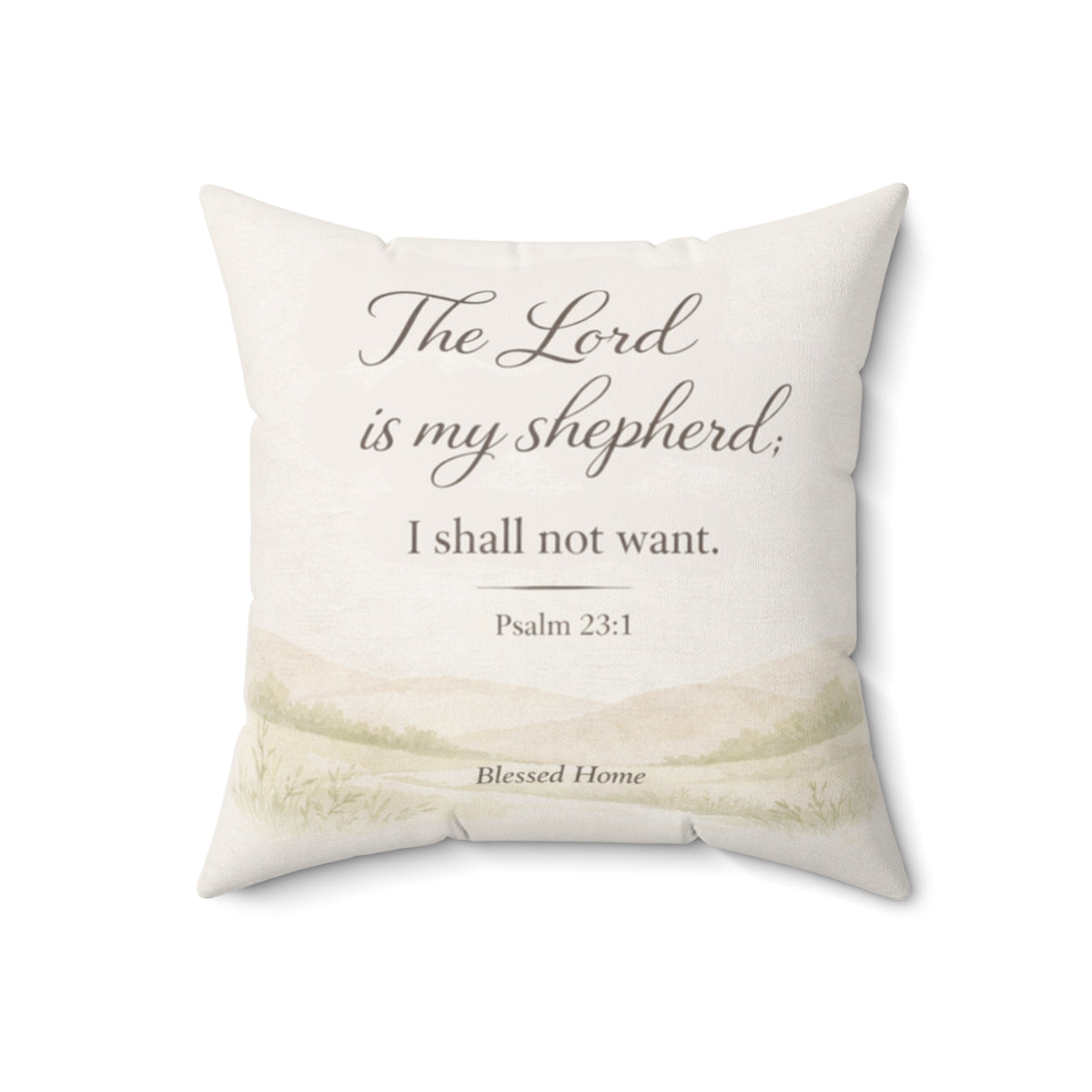 Psalm 23 Scripture Comfort Set – Blanket & Pillow