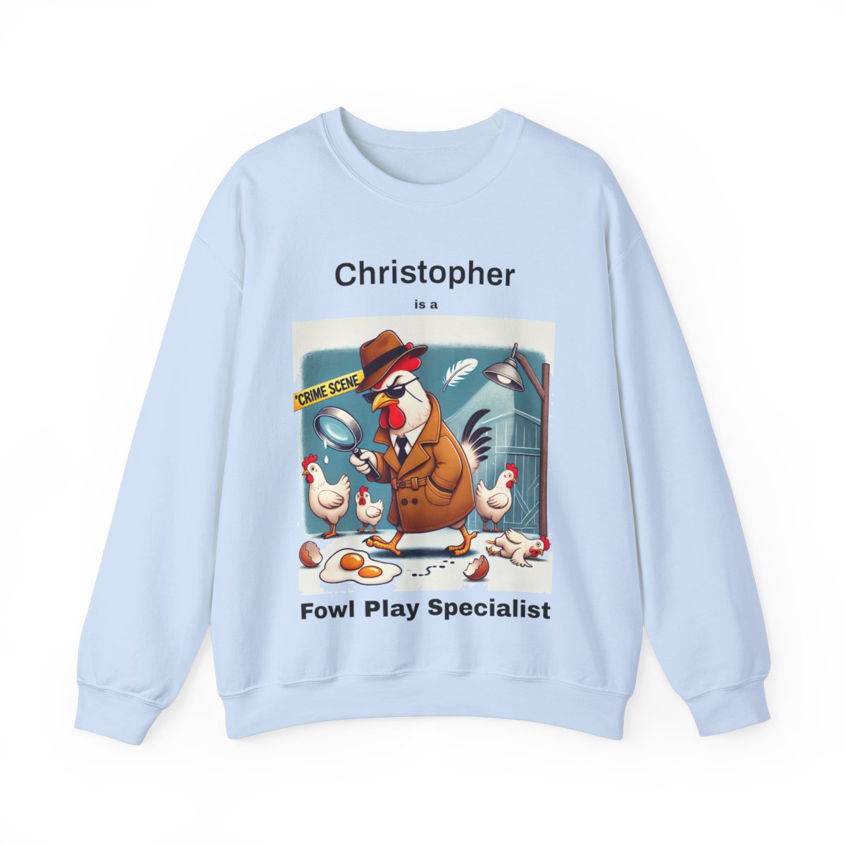 Personalized Fowl Play Specialist Sweatshirt