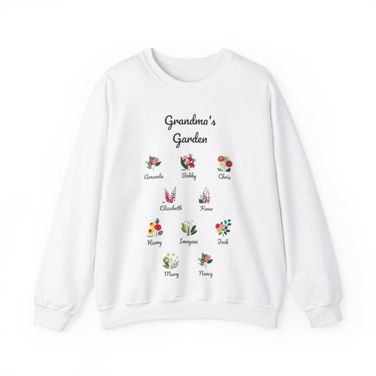 Grandma's Garden Sweatshirt (10-14)