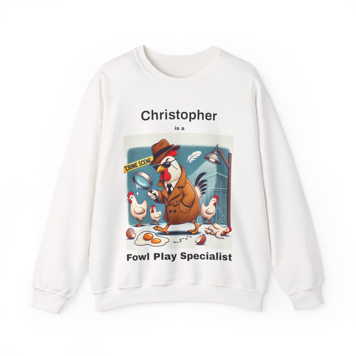 Personalized Fowl Play Specialist Sweatshirt