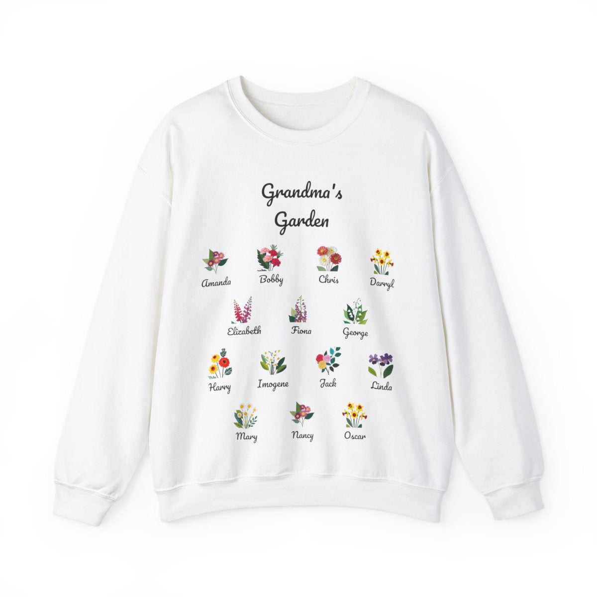 Grandma's Garden Sweatshirt (10-14)