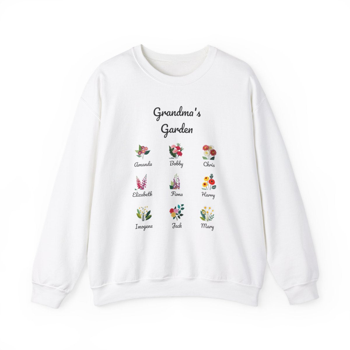 Grandma's Garden Sweatshirt (6-9)