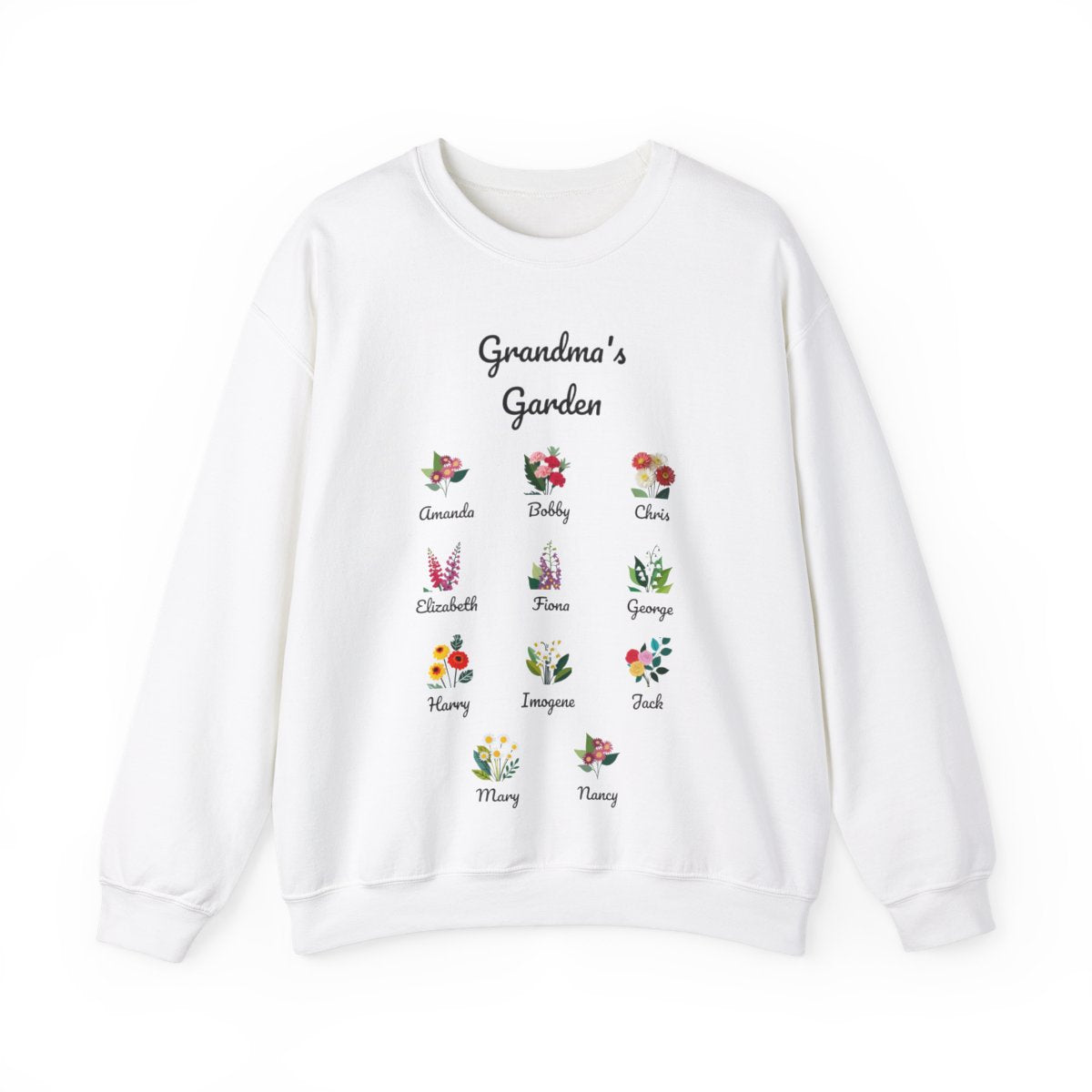 Grandma's Garden Sweatshirt (10-14)