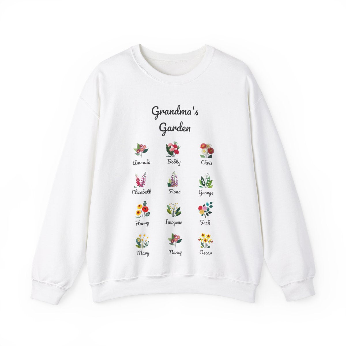 Grandma's Garden Sweatshirt (10-14)