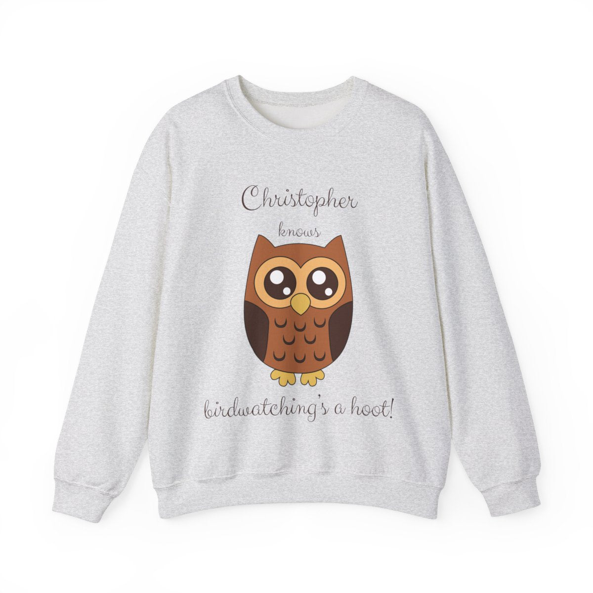 Personalized Birdwatching's a Hoot Sweatshirt