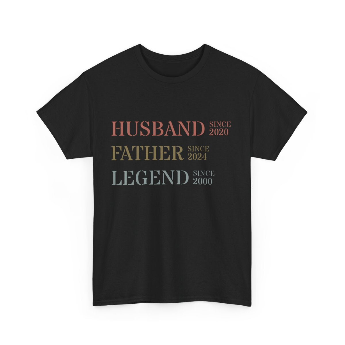 Husband, Father, Legend Personalized T-shirt