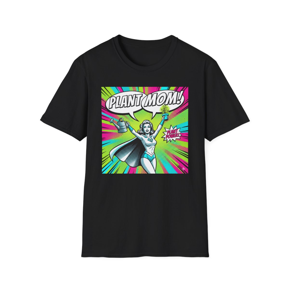 Pop Art Plant Mom T-shirt