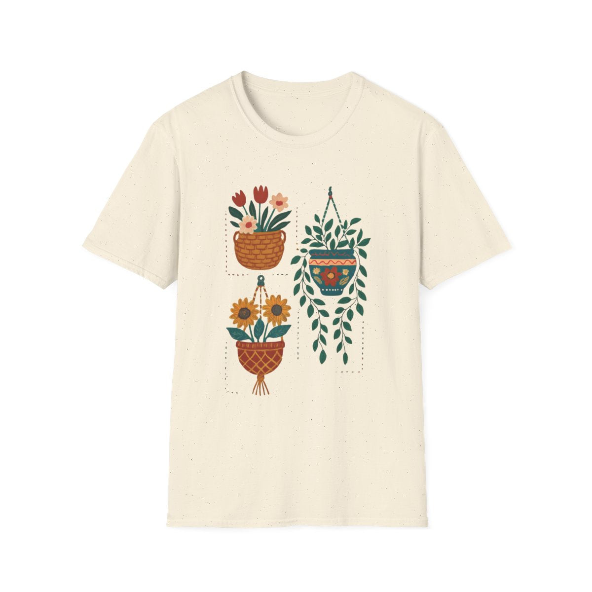 Folk Planter Trio T-shirt