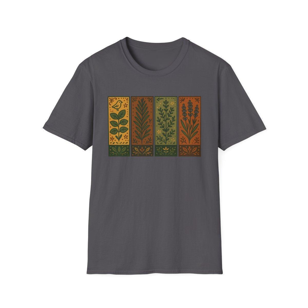 Herb Garden Panels T-shirt