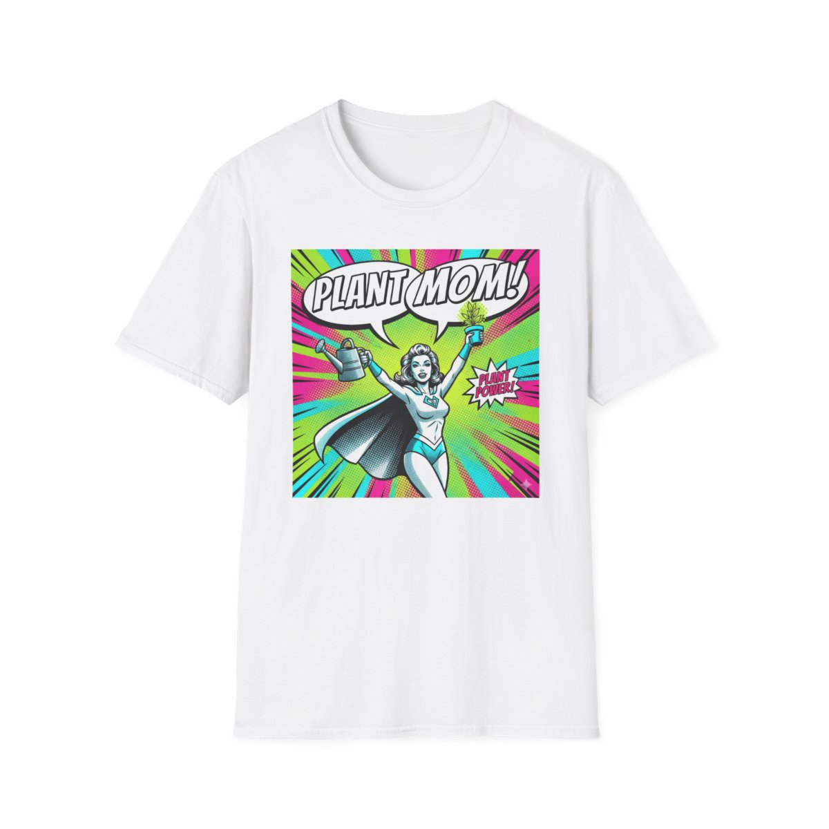 Pop Art Plant Mom T-shirt
