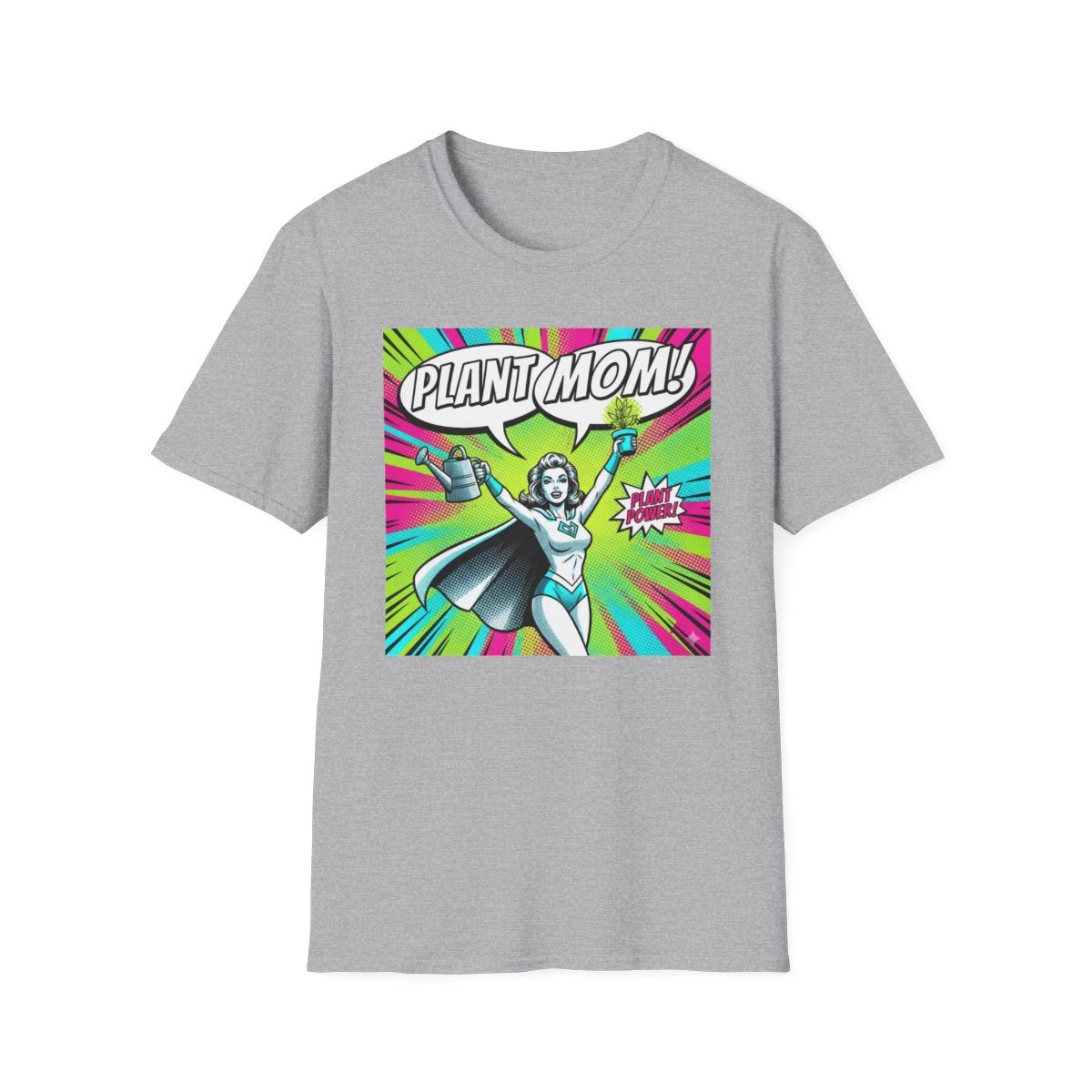 Pop Art Plant Mom T-shirt