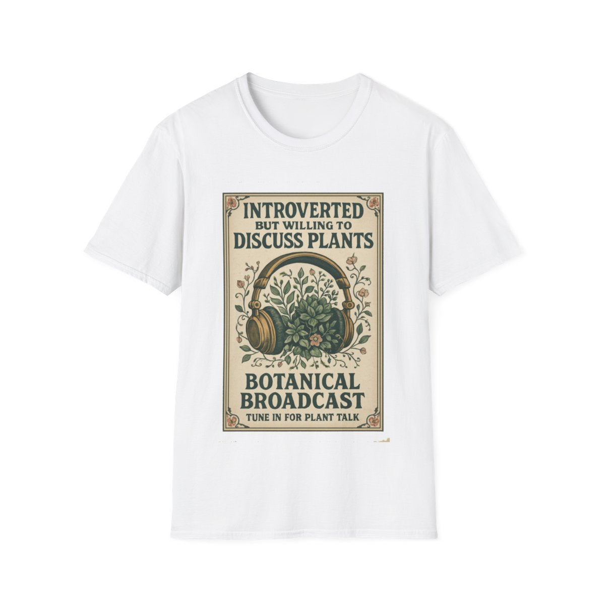 Introverted (with headphones) T-shirt