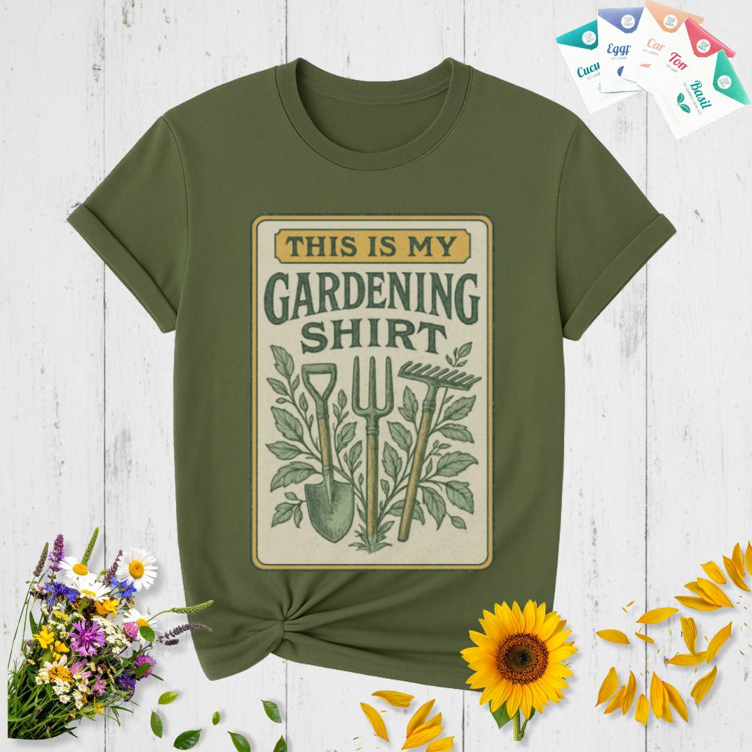 Gifts for the Gardener — Why the “My Garden Shirt” Makes a Great Choice