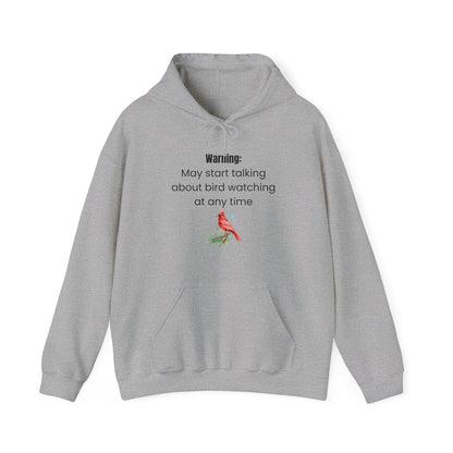 May Start Talking about Birdwatching