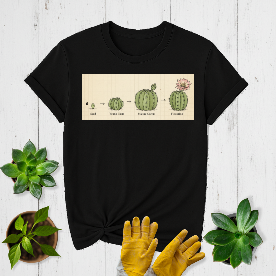 Cactus Seed to Bloom T-shirt