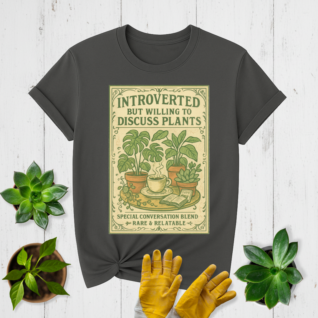 Introverted (with coffee) T-shirt