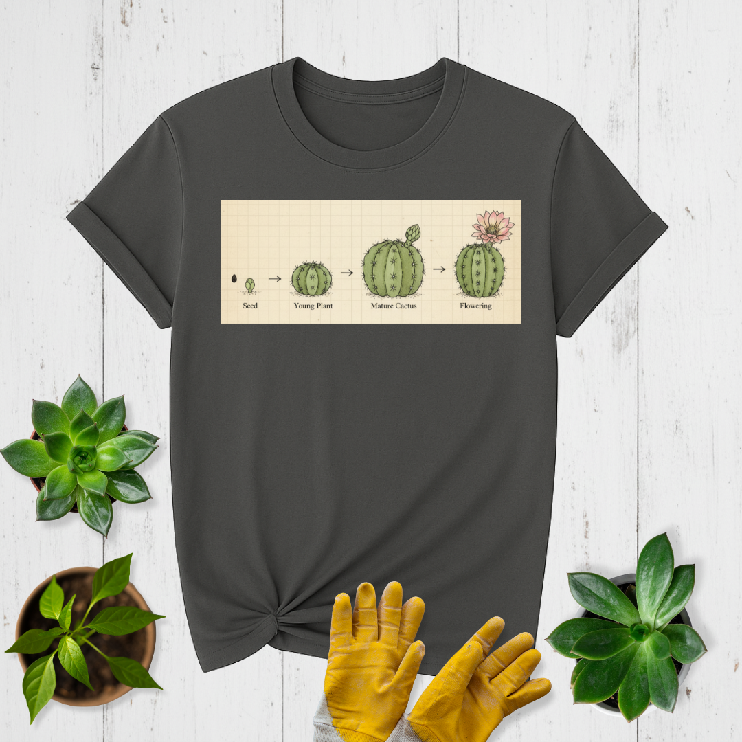 Cactus Seed to Bloom T-shirt