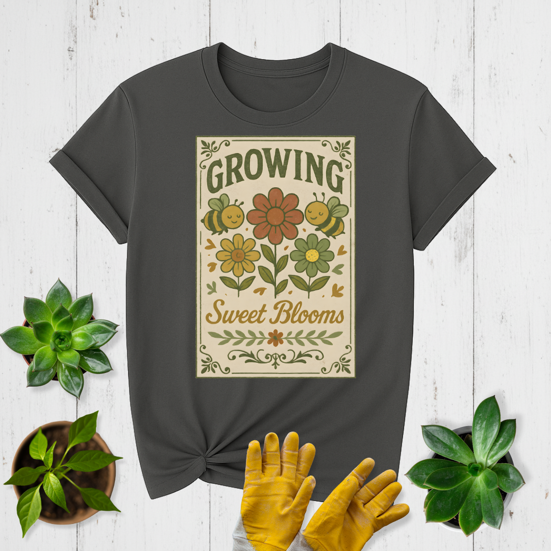 Growing Sweet Blooms T-shirt