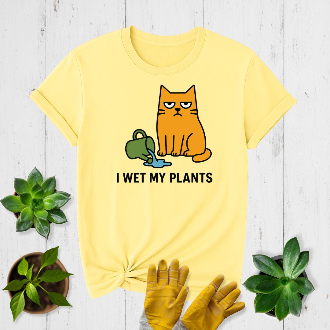 Sir Sproutsalot "I Wet My Plants" T-shirt