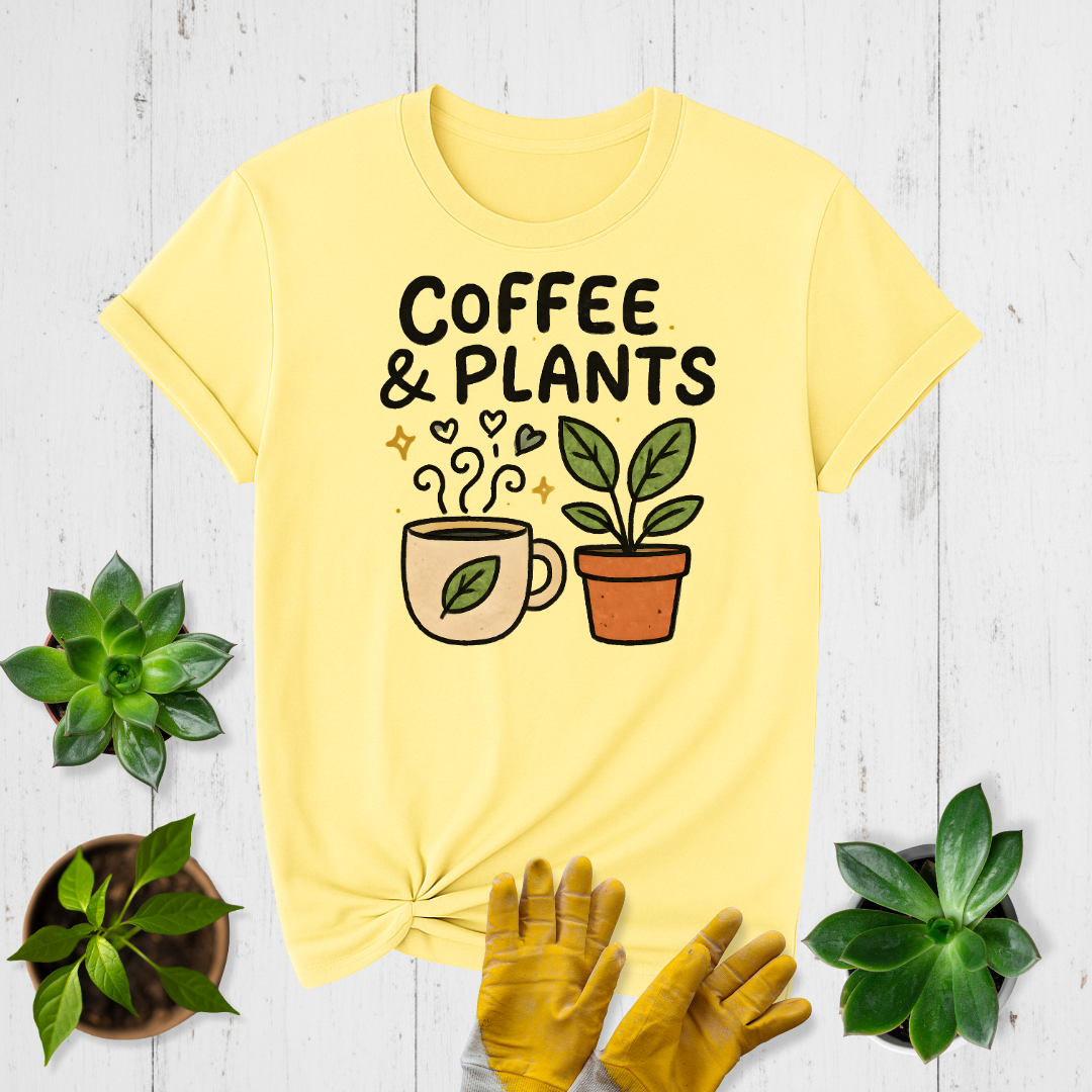 Coffee & Plants T-shirt