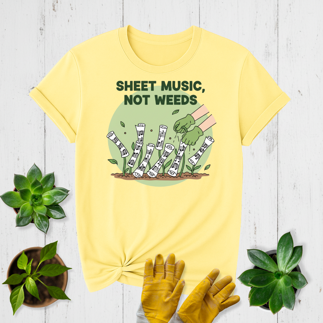 Sheet Music T-shirt