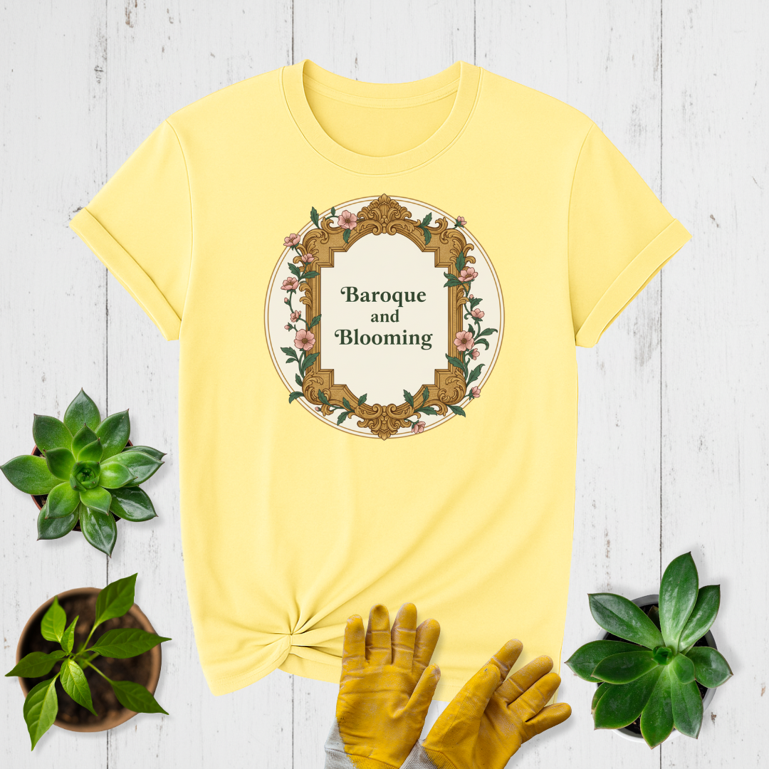 Baroque and Blooming T-shirt