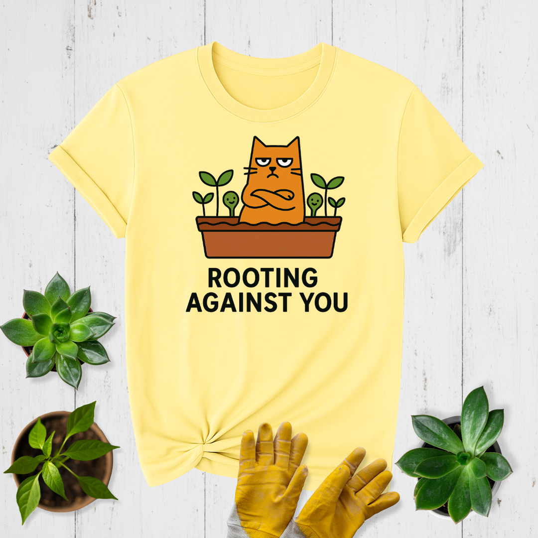 Sir Sproutsalot "Rooting Against You" T-shirt