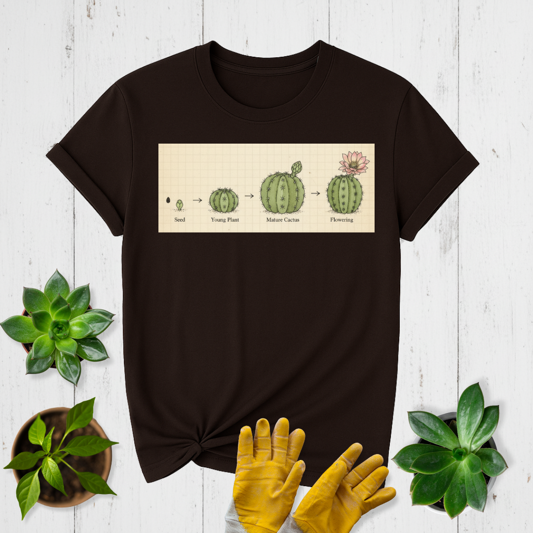 Cactus Seed to Bloom T-shirt