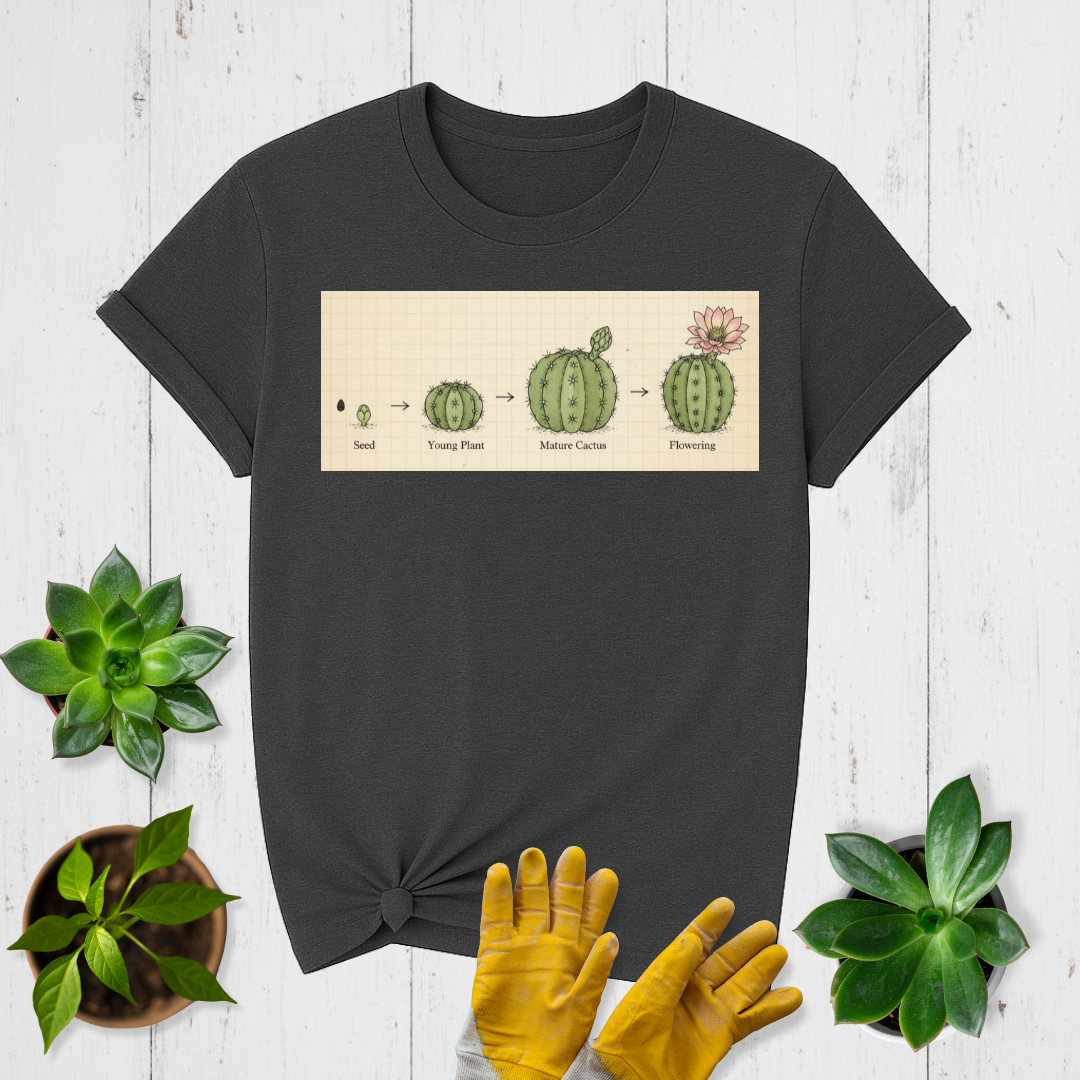 Cactus Seed to Bloom T-shirt