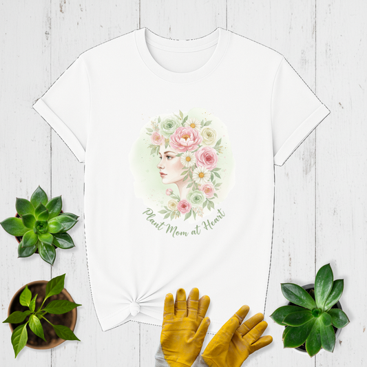 Floral Plant Mom T-shirt
