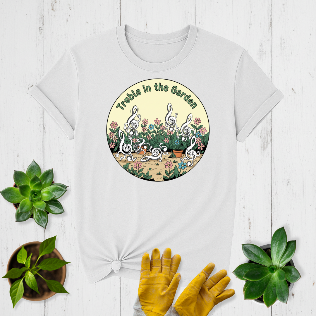 Treble in the Garden T-shirt