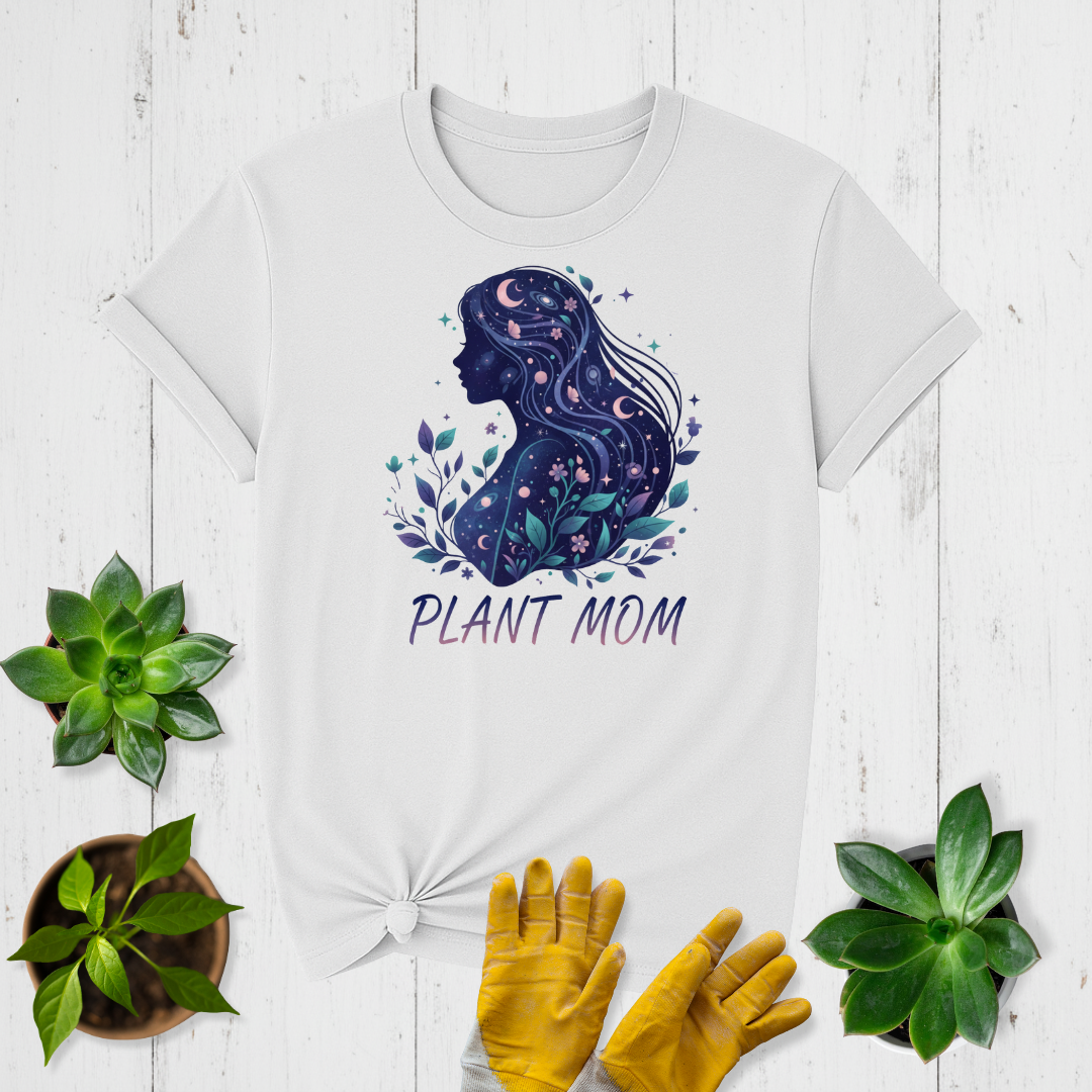 Cosmic Plant Mom T-shirt