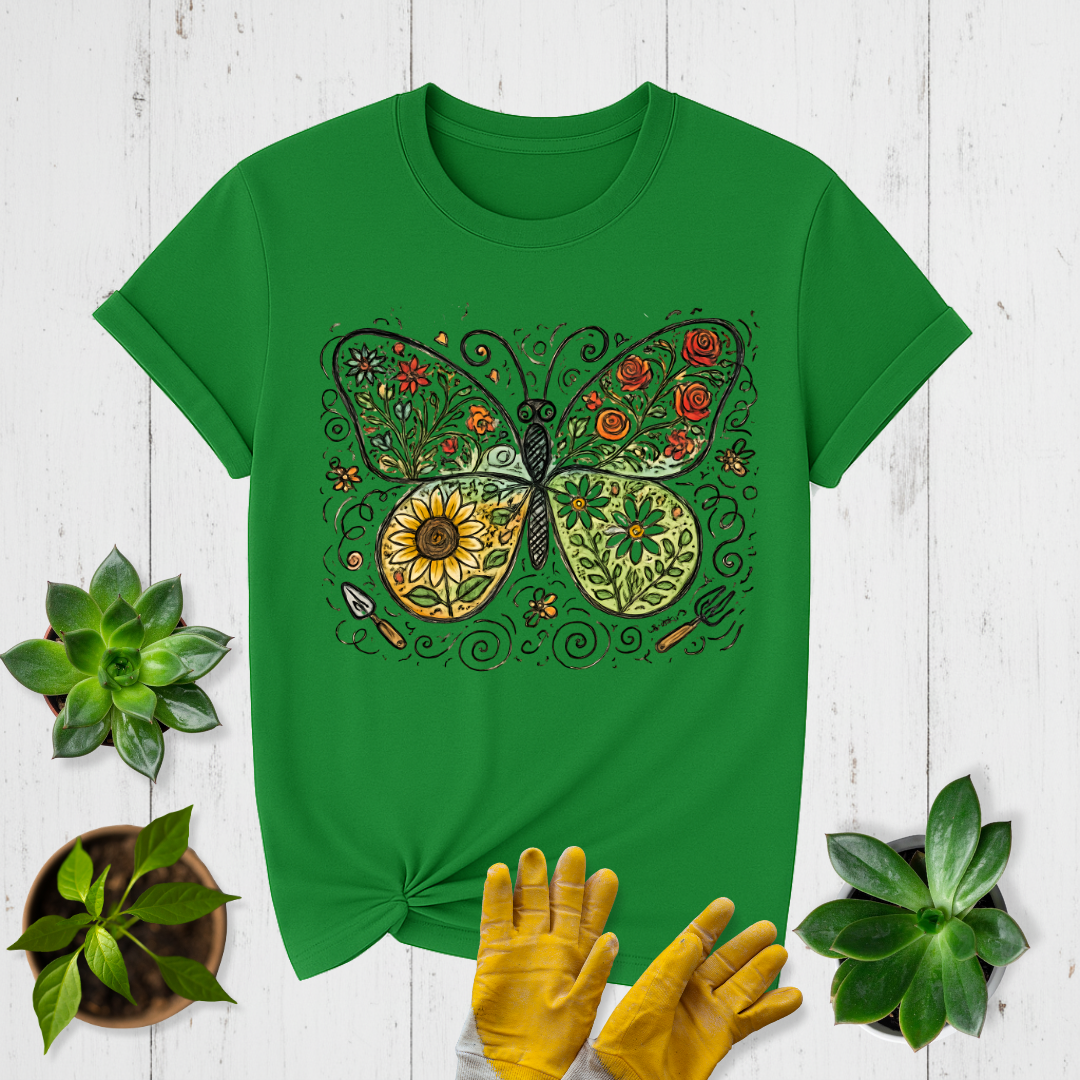 Butterfly Blooms T-shirt