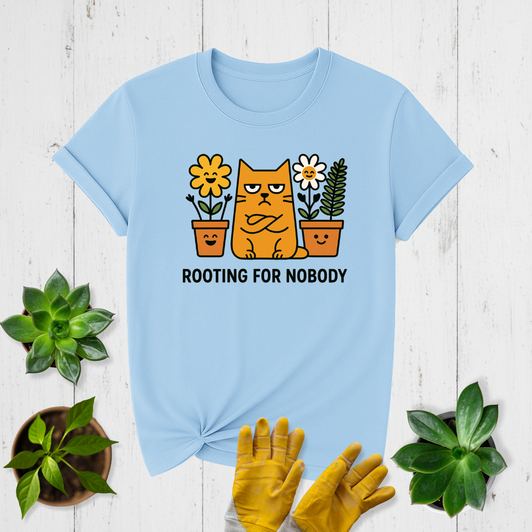 Sir Sproutsalot "Rooting for Nobody" T-shirt