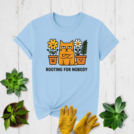Sir Sproutsalot "Rooting for Nobody" T-shirt